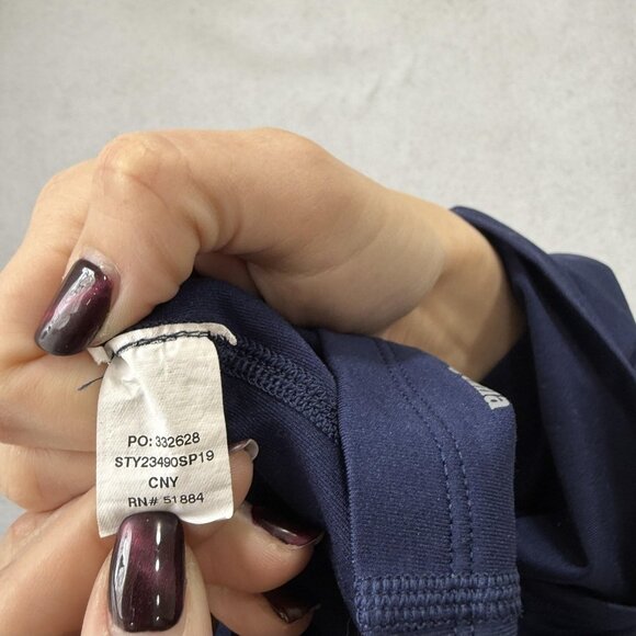 Patagonia Shirt Womens Medium Navy Blue Cami Tank Top Strappy Activewear Yoga - Picture 7 of 8